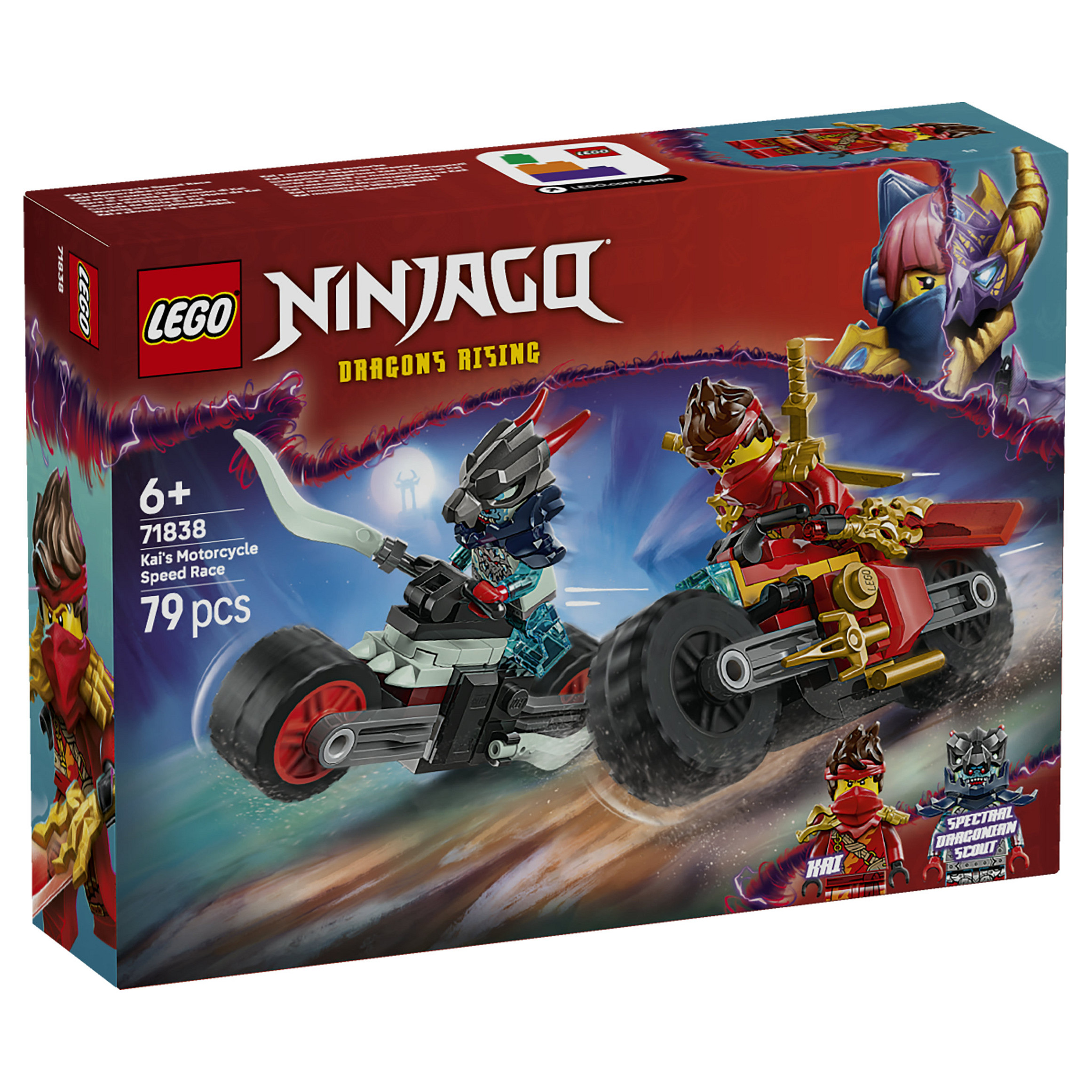 LEGO NINJAGO Kai's Motorcycle Speed Race - 24