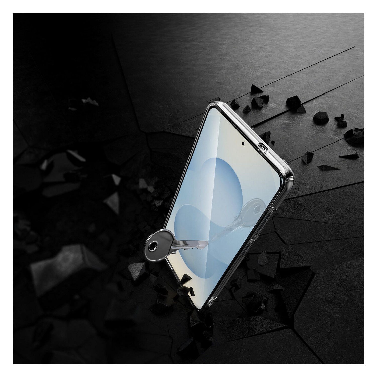 Aksesorë për telefon 4smarts 541739 / Case + Mbrojtëse për ekran / Samsung Galaxy S26 / 360° Protection Set - Transparente - 4