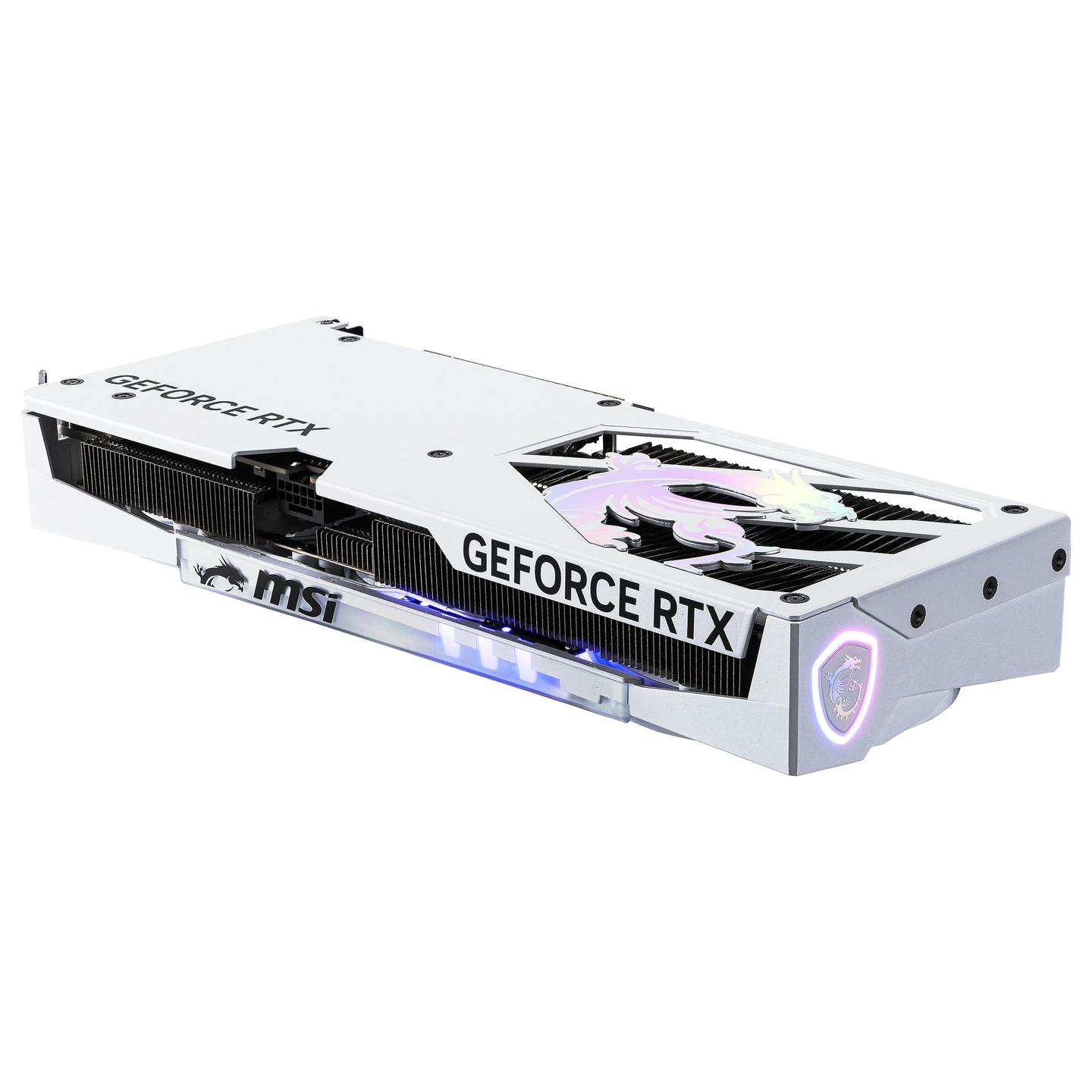 Kartelë Grafike NVIDIA MSI GeForce RTX 5060 Ti GAMING TRIO OC, 16GB GDDR7, 128-bit, PCIe 5.0 x16, 3xDP 2.1b, HDMI 2.1b - Bardhë - 6