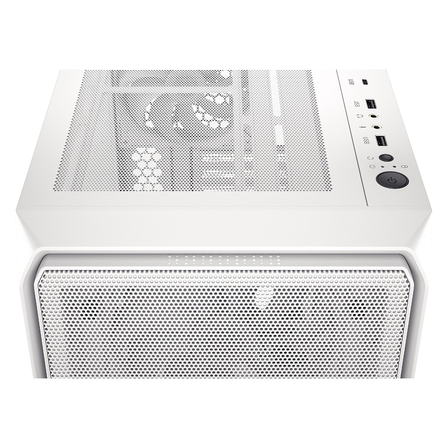 Kasë PC ENDORFY Arx 700 White ARGB / Mid Tower / ATX / 3x 140mm Front + 1x 140mm Rear Fan / ARGB / Mesh - Bardhë - 21