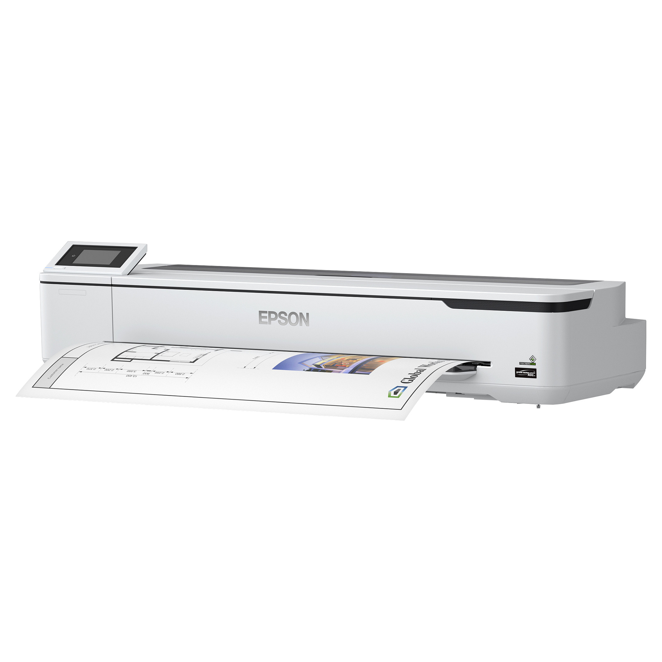 Printer i madh Epson SureColor SC-T5100N / Large Format / 36-inch / 2400x1200 DPI / USB + LAN + Wi-Fi - Bardhë - 2