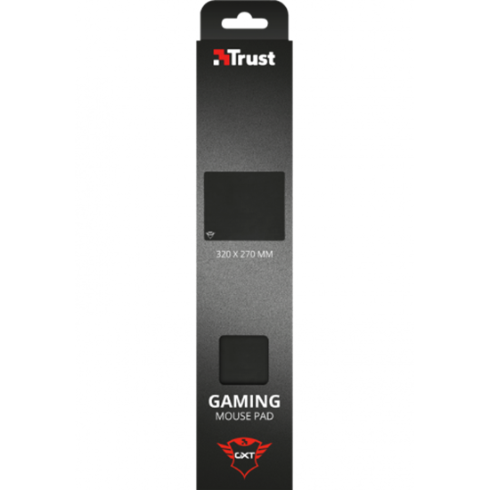 Mauspad Gaming Trust GXT 754 / 320x270x3mm / Tekstil / Anti-rrëshqitës – Zezë - 3