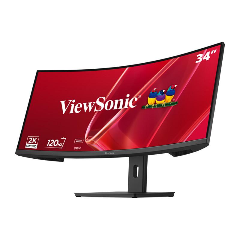 Monitor ViewSonic VA3420C-2, 34", UWQHD VA Curved, 120Hz, 3.5ms, HDR10, HDMI + DisplayPort + USB-C - Zezë - 4