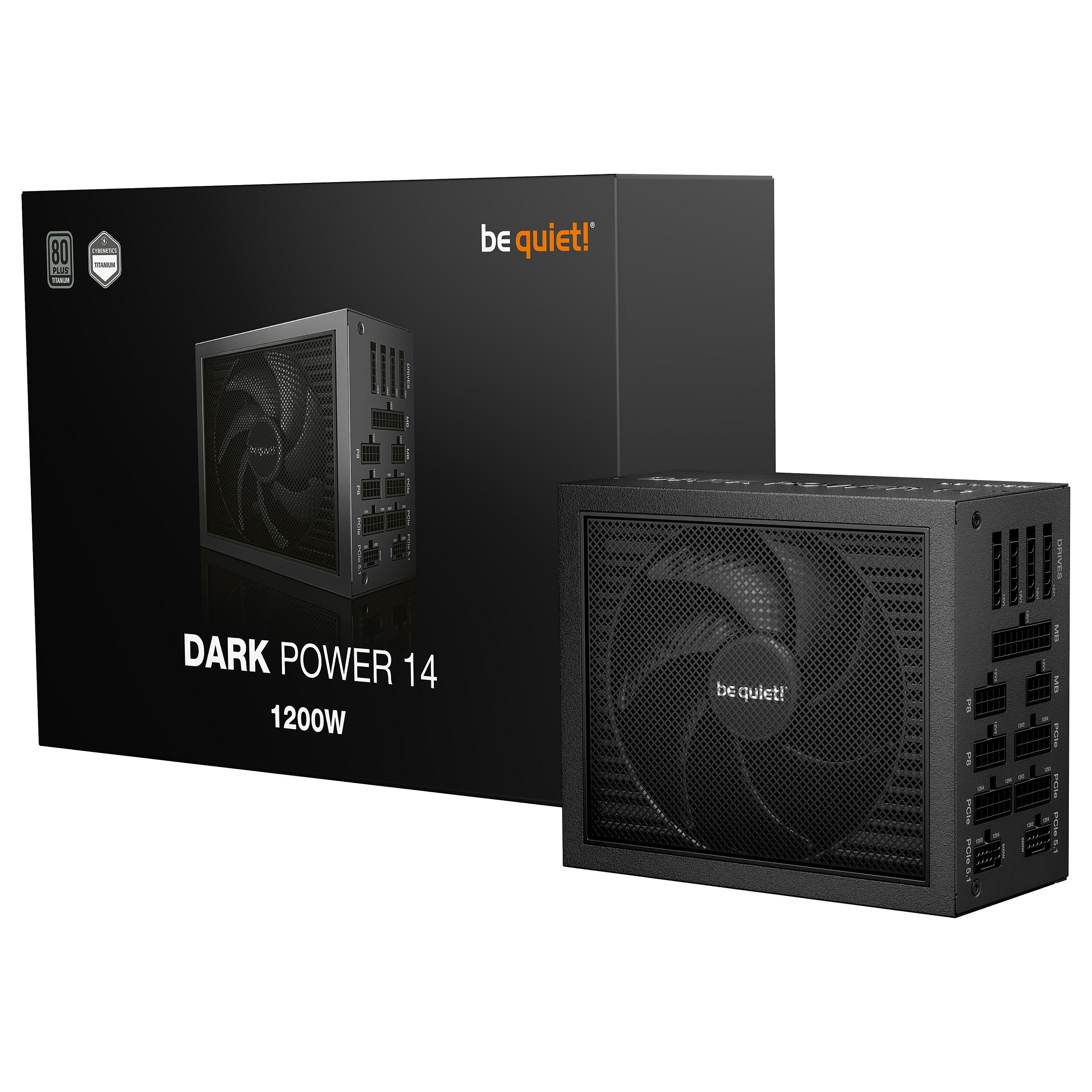 Furnizues Energjie Be Quiet! Dark Power 14 / 1200W / ATX 3.1 / 80 PLUS Titanium / Fully Modular - Zezë - 5