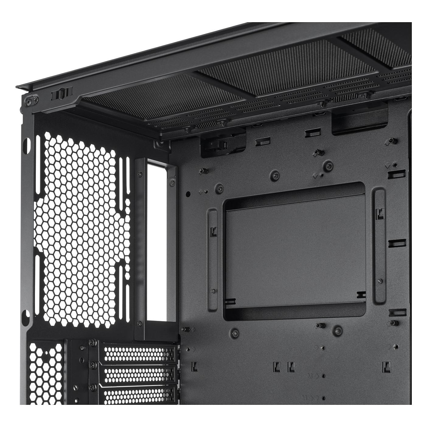 Kasë Lian Li LANCOOL 216 / E-ATX Mid-Tower / 2x160mm PWM (Para) + 1x140mm PWM (Prapa) / 2xUSB Type-A + USB Type-C / Xham i Temperuar + Panel Mesh – Zezë - 6