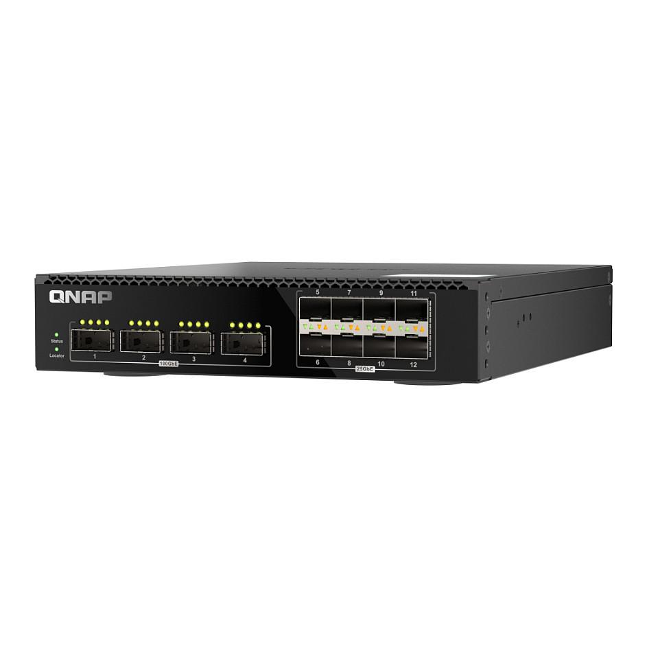 Switch QNAP QSW-M7308R-4X, 4x 100G QSFP28, 8x 25G SFP28, 1200Gbps, Layer 3 Lite, Managed, Rack 1U - Zezë - 9