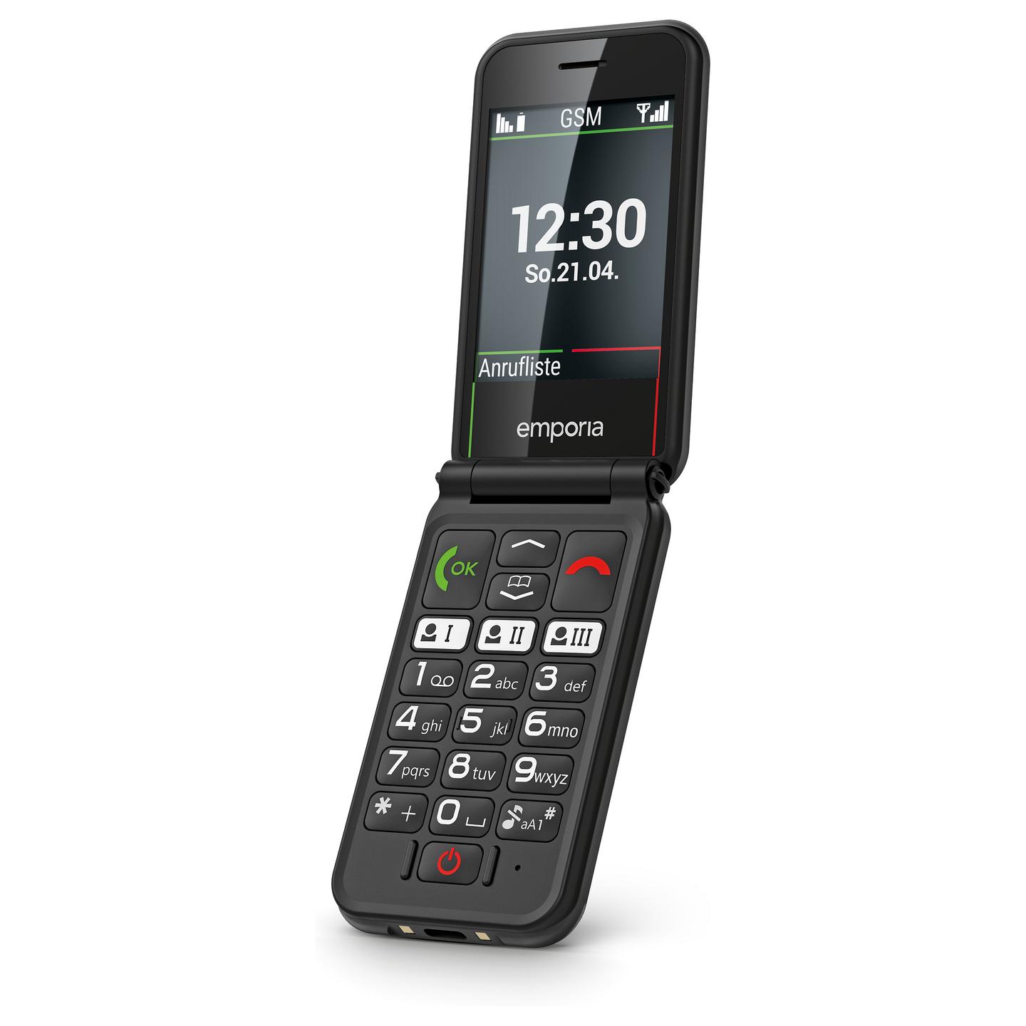 Telefon Emporia SIMPLICITYglam V3 / 2.8" / 2G / Nano SIM / Bluetooth 3.0 / USB-C / 1300 mAh / IP44 - Zezë - 5
