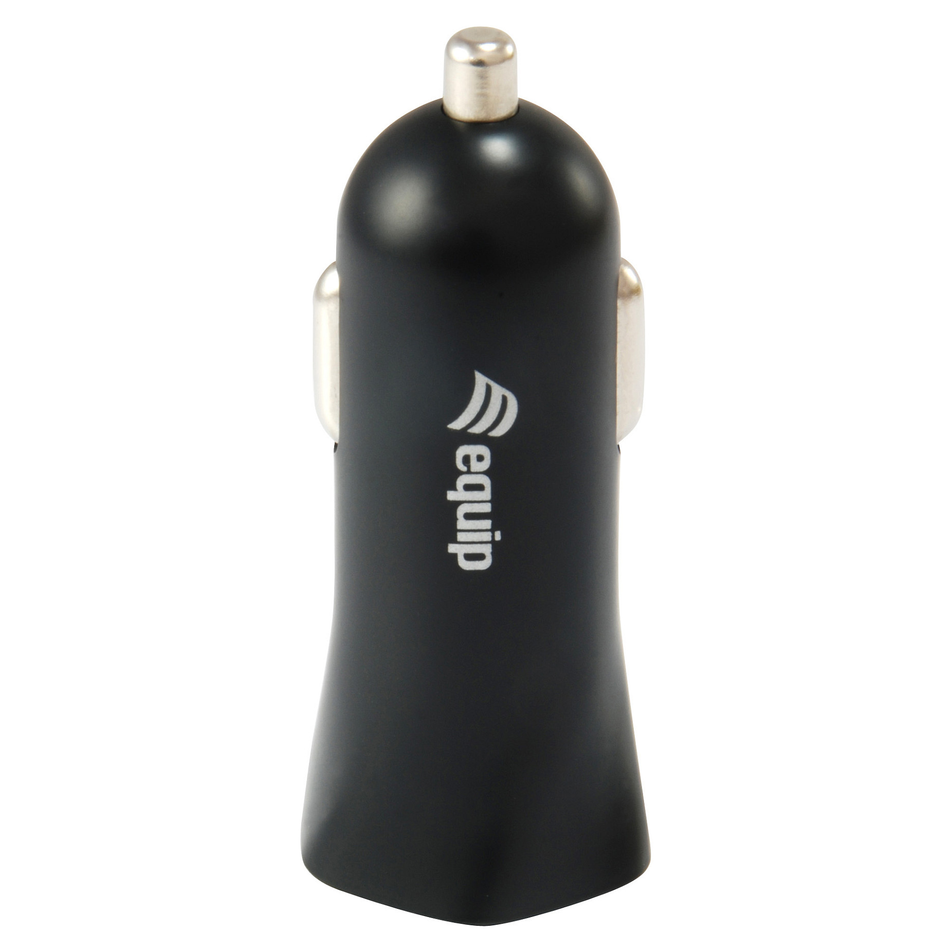 Adapter telefoni për veturë Equip 245510 / 2x USB-A / 12W / 12-24V – Zezë - 3