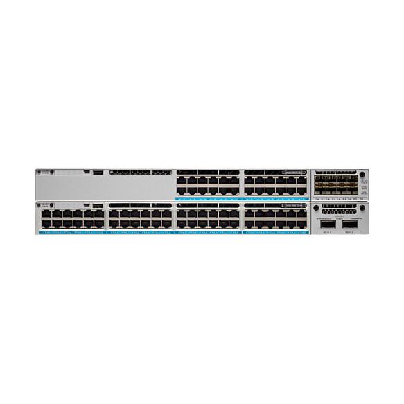 Switch Cisco Catalyst 9300L Mini C9300LM-48U-4Y-A, 48x Gigabit Ethernet RJ45 UPOE, 4x SFP28 25Gbps, Layer 3, Network Advantage, Rack 1U - Hiri - 2