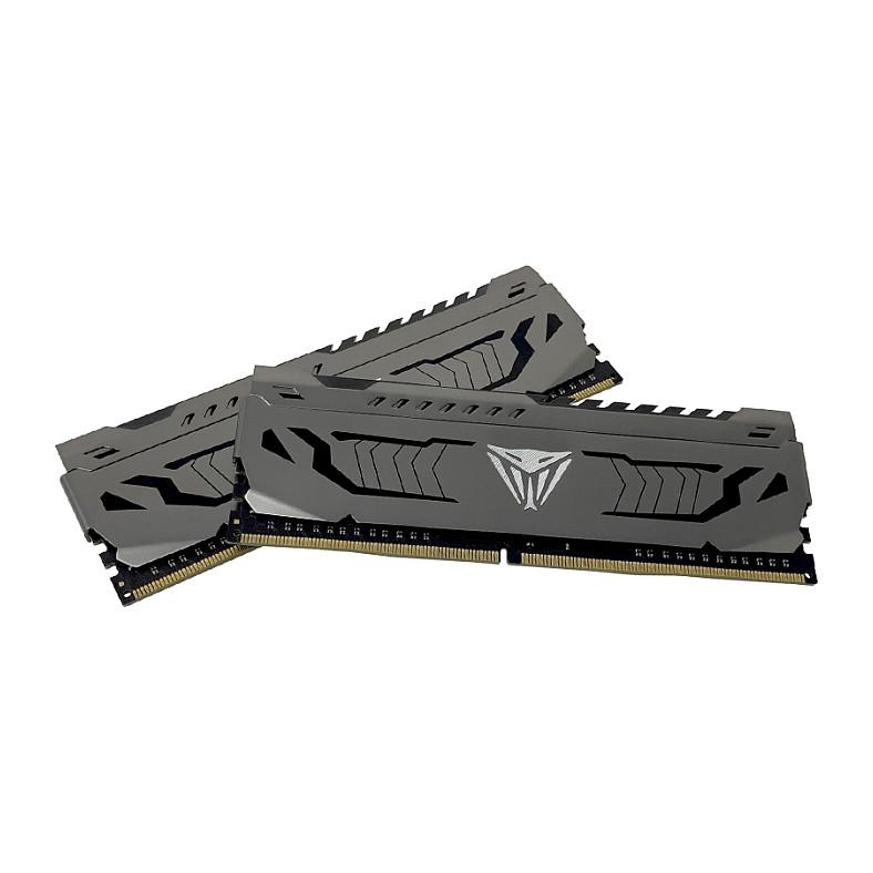 RAM Memorie DDR4 Patriot Viper Steel / 64GB / 2x32GB / DIMM / 3200MHz / CL16 / 1.35V / Non-ECC / Unbuffered / Me Heatsink - Gri e errët - 2