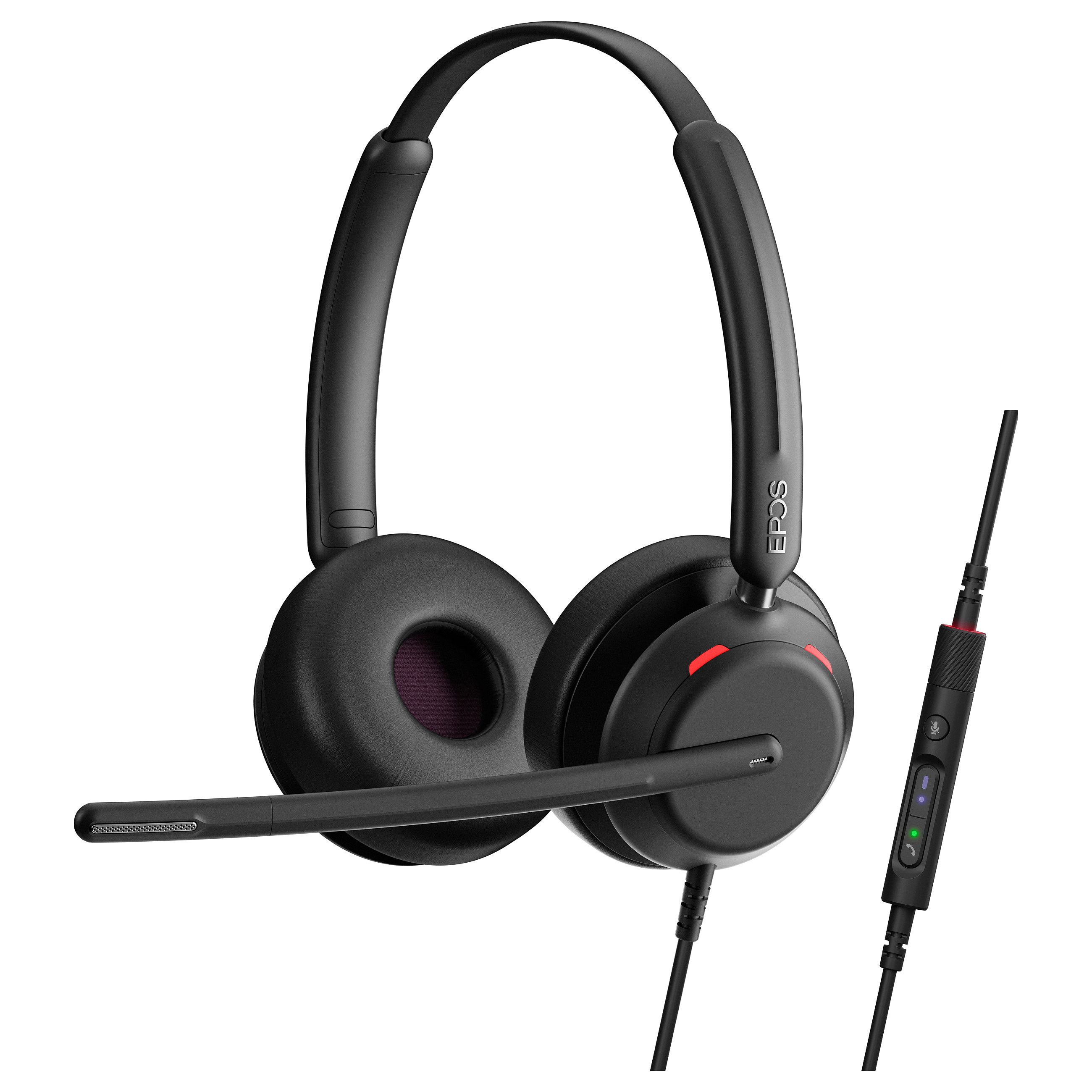 Kufje me kabllo EPOS IMPACT 760T / USB-C & USB-A / MS Teams / Duo - Zezë - 5