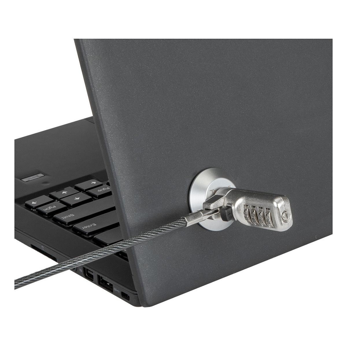 Adapter Sigurie për Laptop Targus ASP001GLX, Kensington T-Bar, Ngjitës 3M - Argjend - 6