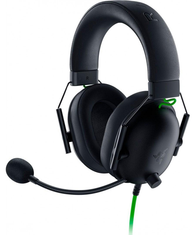 Kufje Gaming Razer BlackShark V2 X Wired / AUX 3.5mm– Zezë/Gjelbër