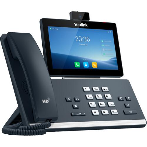 Telefon VoIP Yealink SIP-T58W, 1301112, 7", 1024 × 600, Touchscreen, CAM50, 720p30, Wi-Fi, Bluetooth 4.2, PoE - Hiri