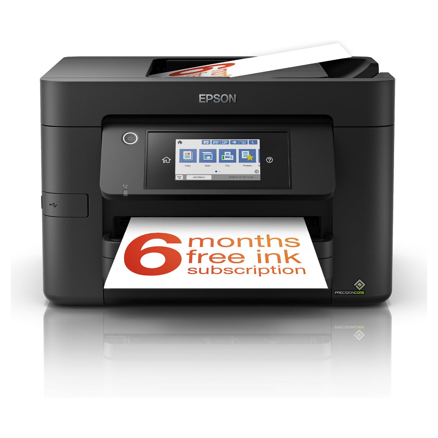 Printer Multifunksional Epson WorkForce Pro WF-4820DWF A4 Color Inkjet - Zezë - 11