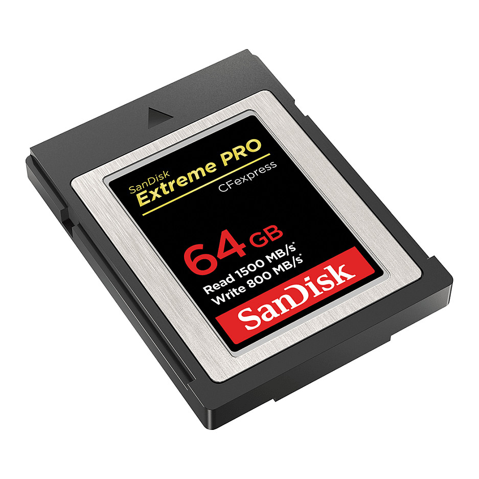 Kartë Memorie SanDisk Extreme Pro / 64GB / CFexpress / 1500MB/s - 2