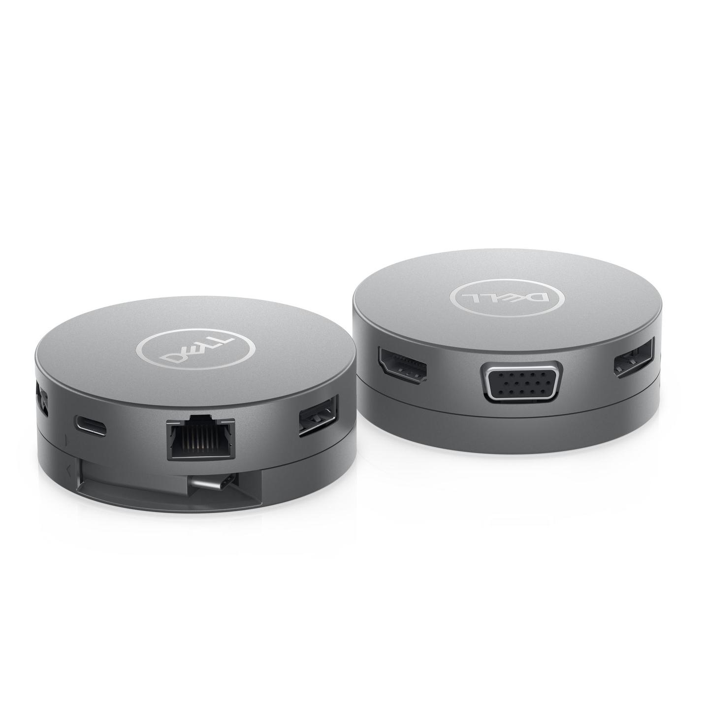 Docking Station Dell USB-C Mobile Adapter DA310 / USB-C / HDMI / DisplayPort / VGA / 90W - Argjend - 3