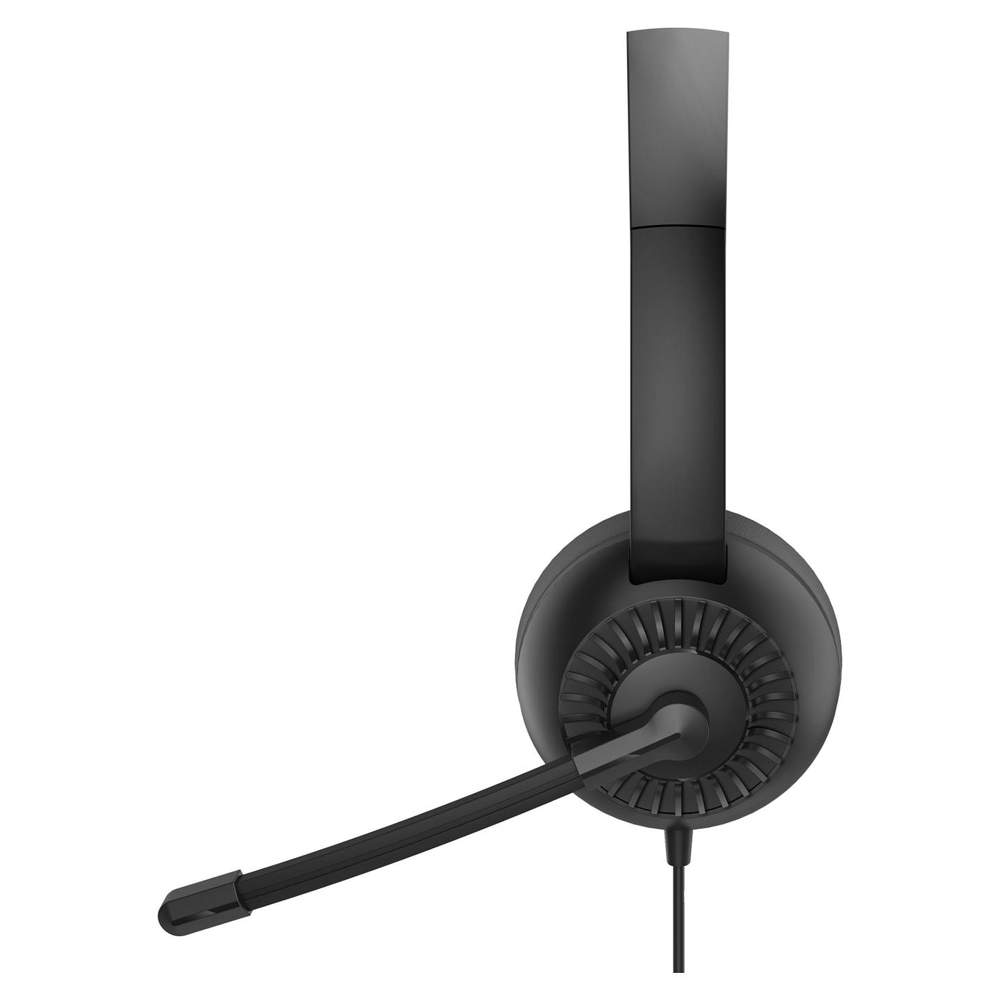 Kufje me kabllo Speedlink METIS / On-Ear / 3.5mm / Y-Adapter / Stereo / 40mm / 20-20000Hz / Mikrofon / 1.8m - Zezë - 2
