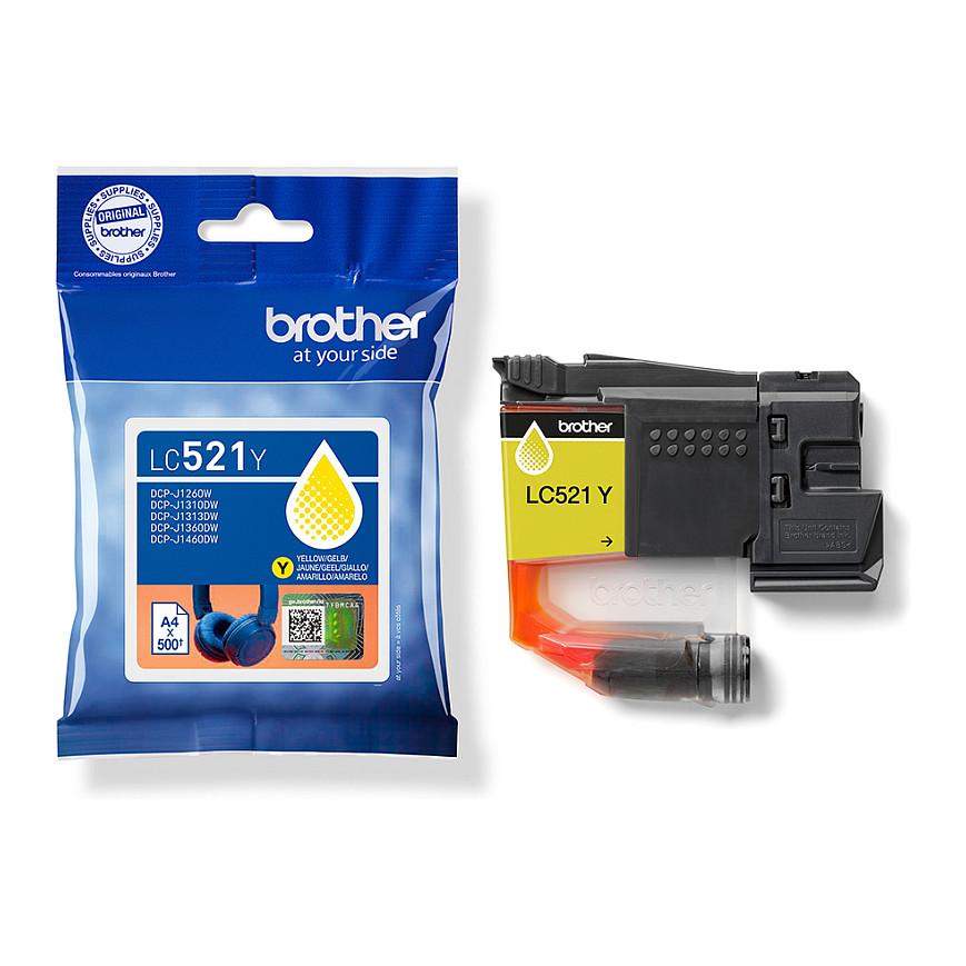 Ink Brother LC521Y, 500 faqe - Verdhë - 5