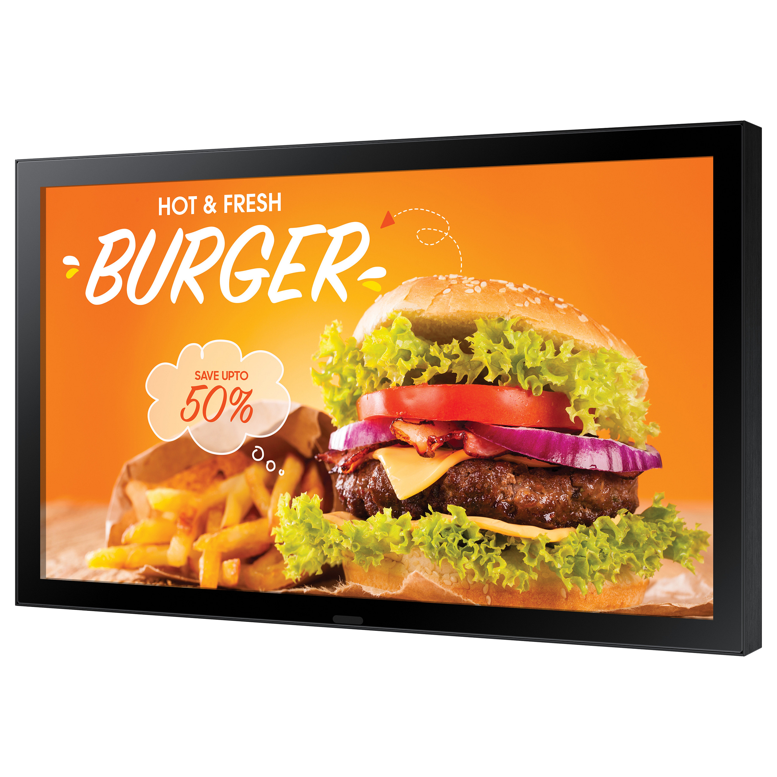 Ekran Samsung OH24B / 24" / Full HD IPS / 14ms / HDMI+USB - Zezë - 2