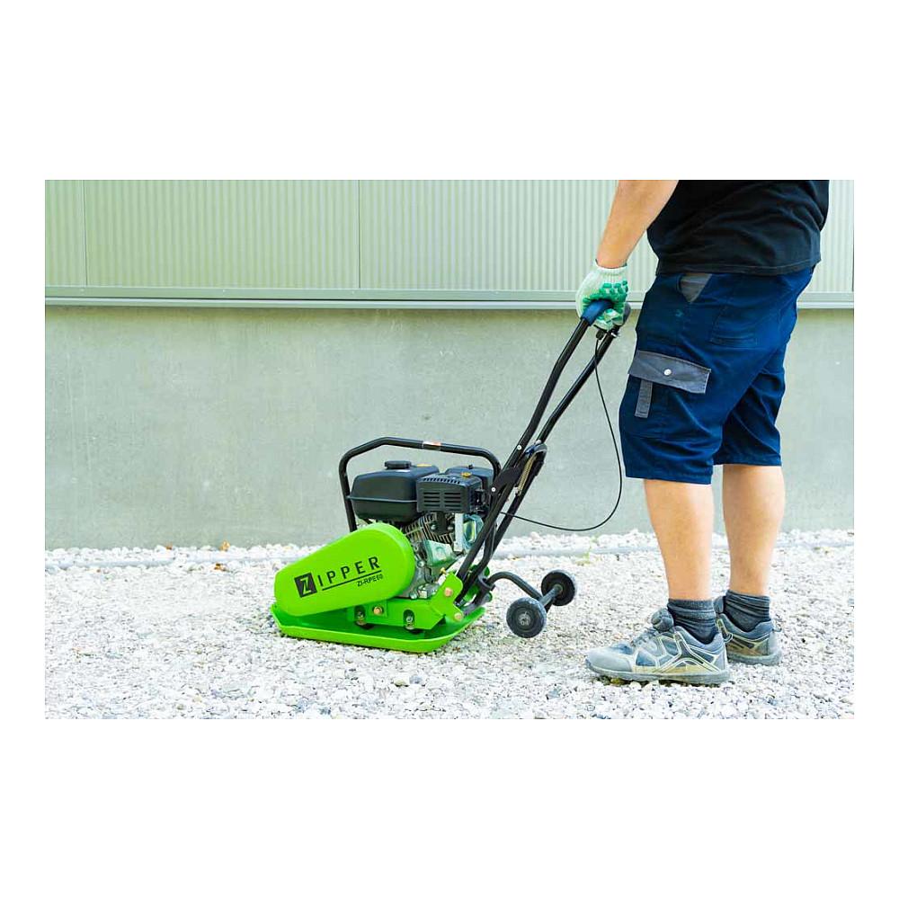 Ngjeshëse Toke ZIPPER ZI-RPE60, 4100W, 196cc, 12.1kN, 510x350mm, 5600vpm, 150mm - Gjelbër - 5