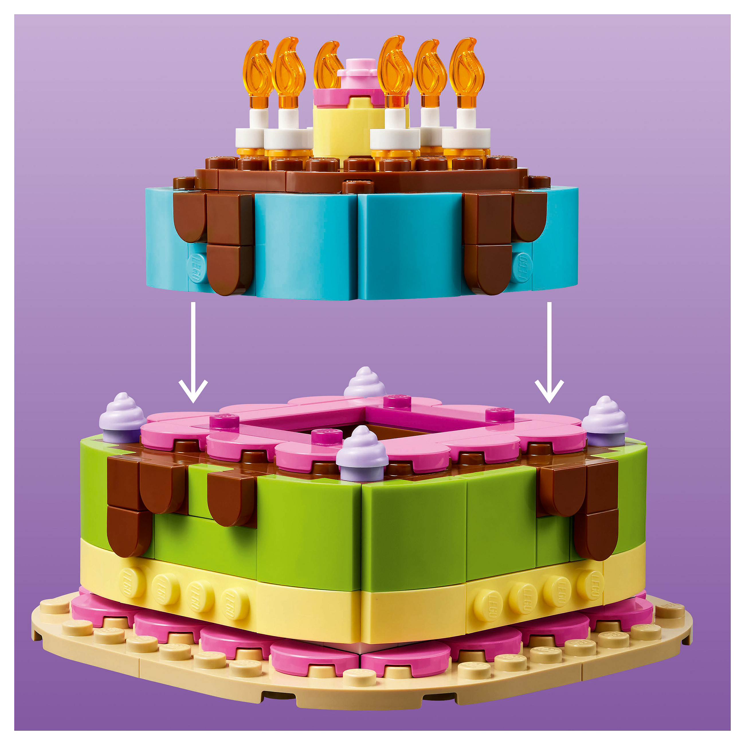 LEGO Iconic Birthday Party Cake - 16
