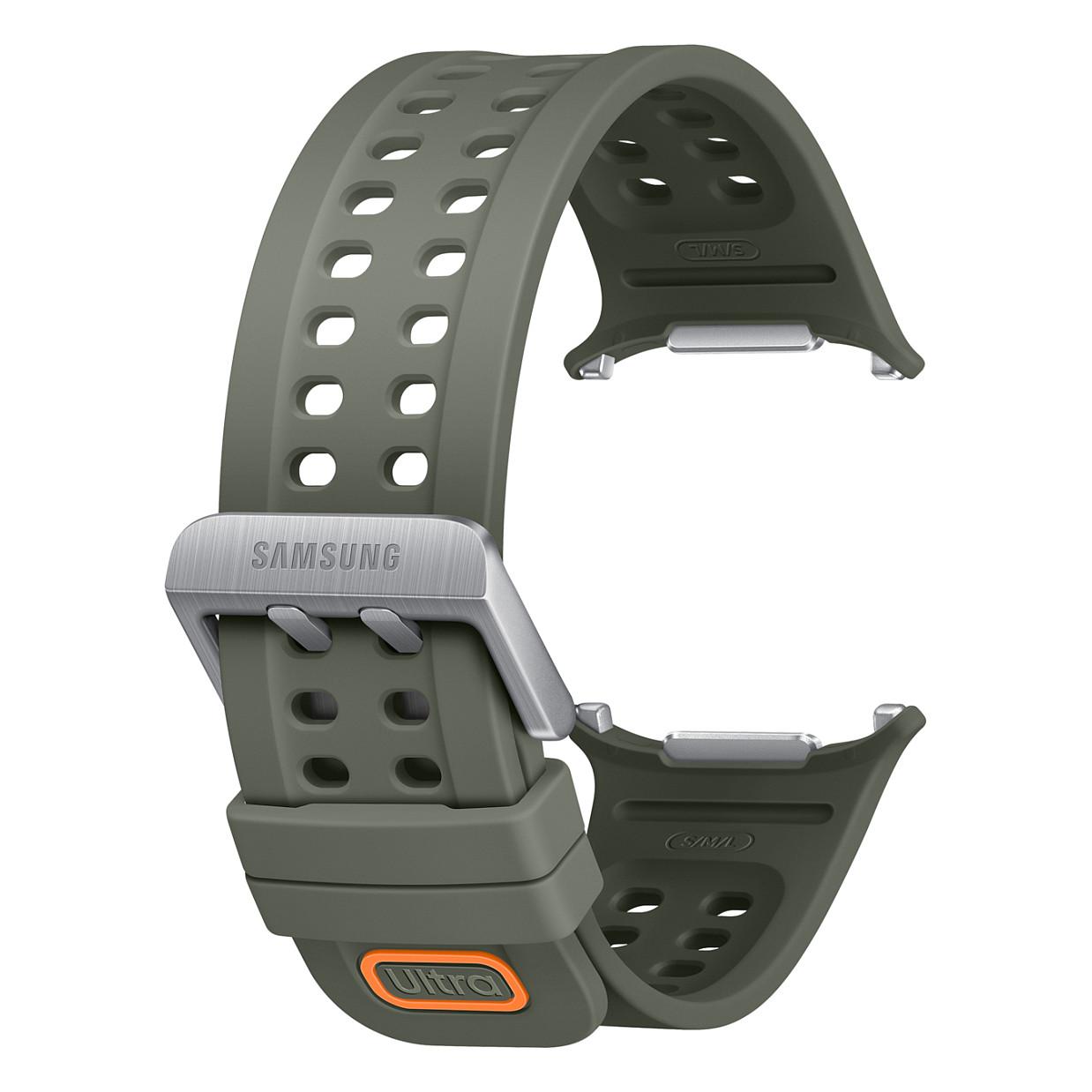 Rrip për orë Samsung / Galaxy Watch Ultra2 / Galaxy Watch Ultra / Silikon / One Size / 160-205 mm - Gjelbër - 2