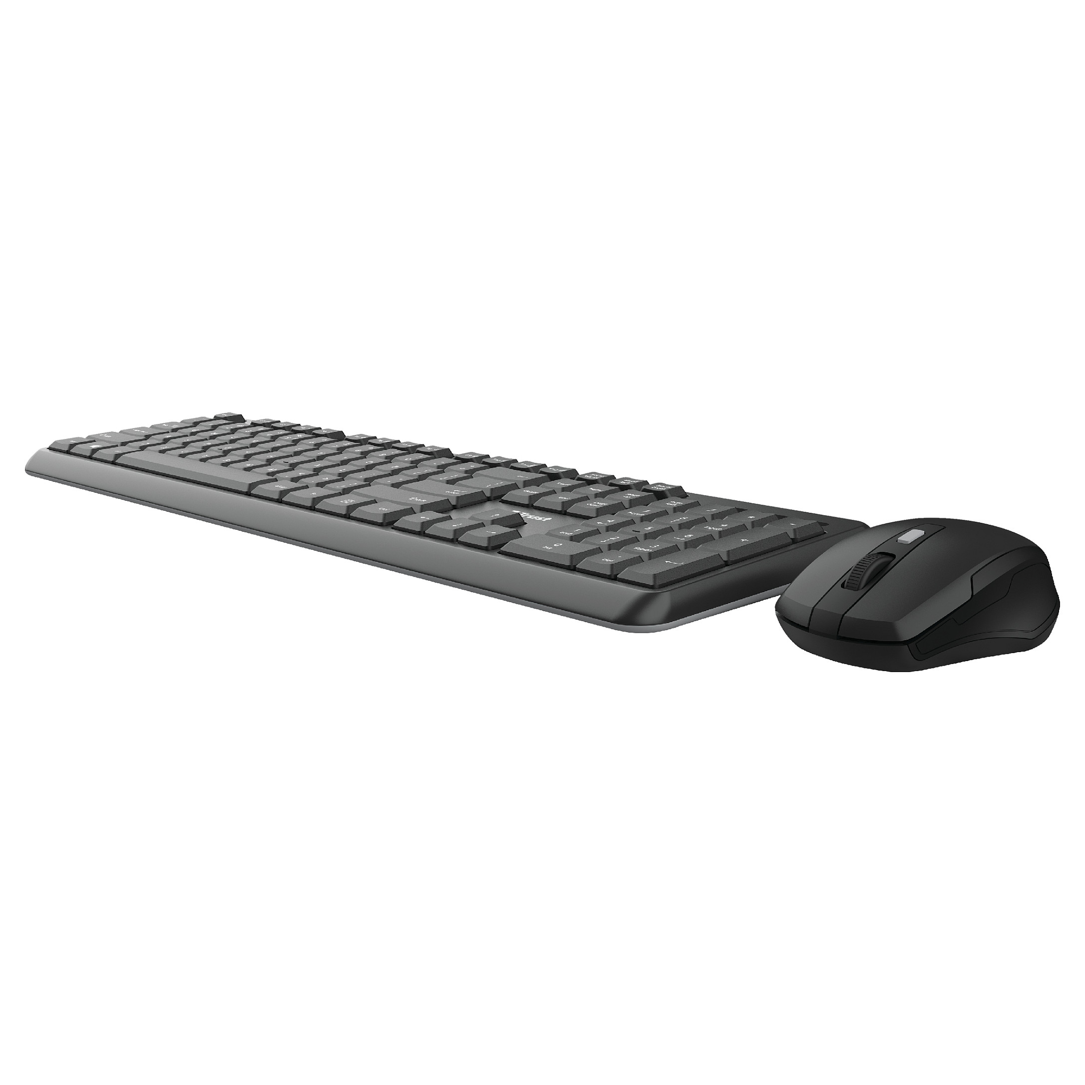 Combo (Tastierë&Maus) Trust TKM-350 / Full-Size / QWERTZ / 2.4 GHz / Membrane / 12 Hotkeys - Zezë - 4