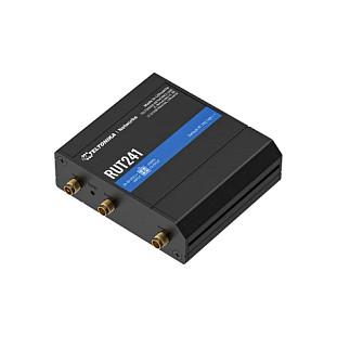 Ruter Industrial Teltonika RUT241, 4G LTE Cat 4, Wi-Fi 4, eSIM, 1× WAN + 1× LAN 10/100Mbps, WAN Failover - Zezë