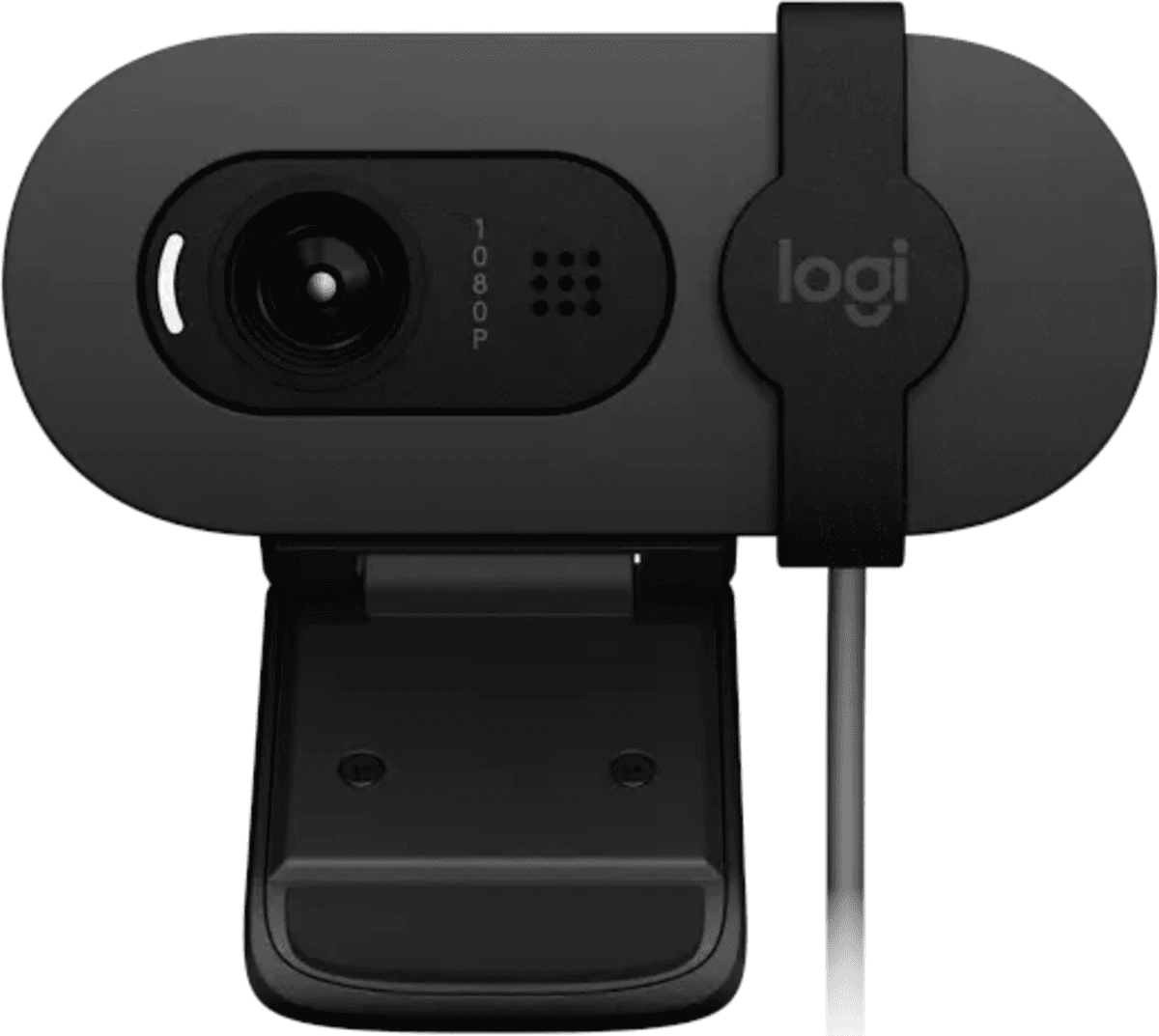 Webcam Logitech Brio 105, Full HD 1080p, 30 fps, 58°, USB-A, Mikrofon - Grafit