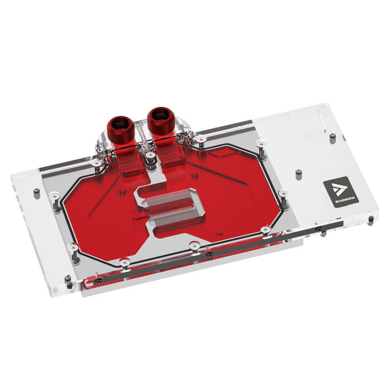 Bllok Uji për GPU Barrow LRC 2.0 BS-MSG4080M-PA, MSI RTX 4080 Suprim/Trio, RGB, Akrilik - Zezë
