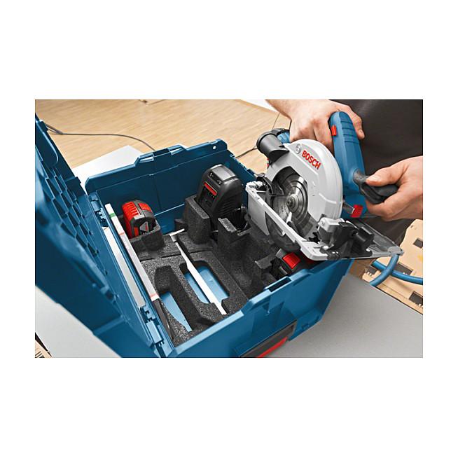 Sharrë Rrethore me Bateri Bosch GKS 18V-57 G Professional, 18V, 3400rpm, Disk 165mm, Prerje 57mm - Blu - 2