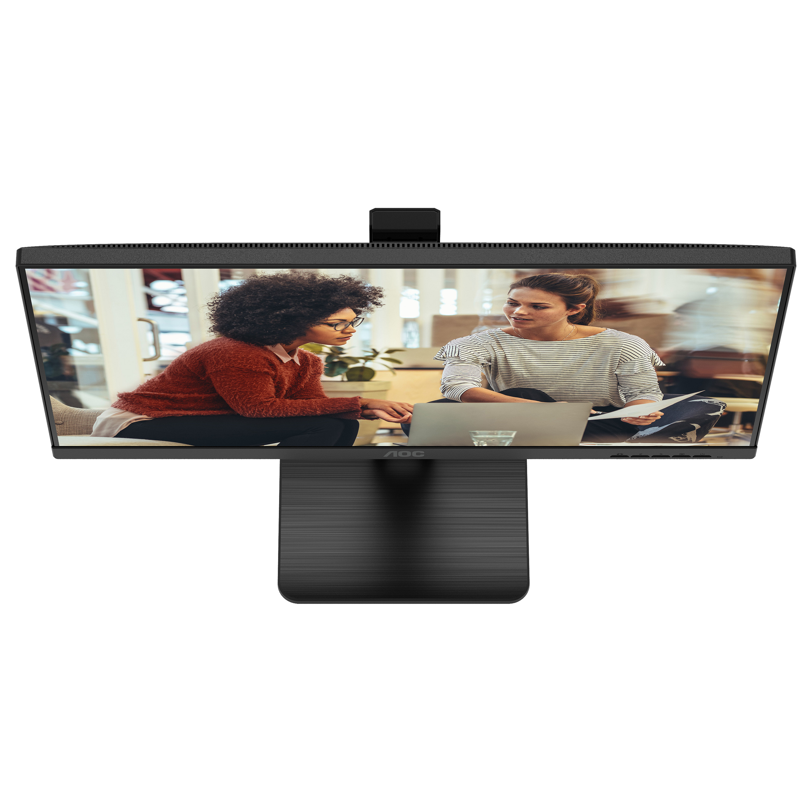 Monitor AOC U27E3UF / 27" / 4K UHD IPS / 60Hz / 4ms / HDMI+DisplayPort+USB - Zezë - 6