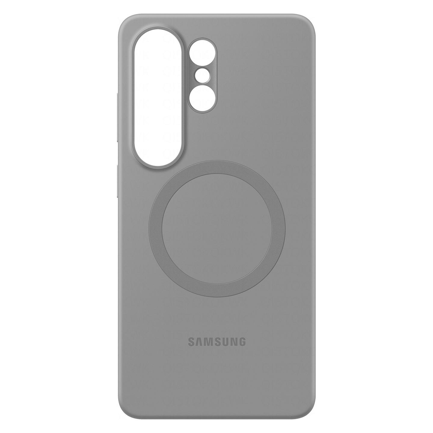 Aksesorë për telefon Samsung Silicone Magnet Case / Galaxy S26 Ultra / Silikon / Magnet i Integruar - Gri - 3