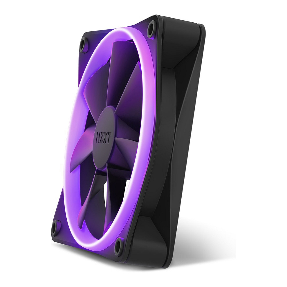 Ftohës për Kasë NZXT F120 / 120mm / 500-1800 RPM / PWM / RGB – Zezë - 3