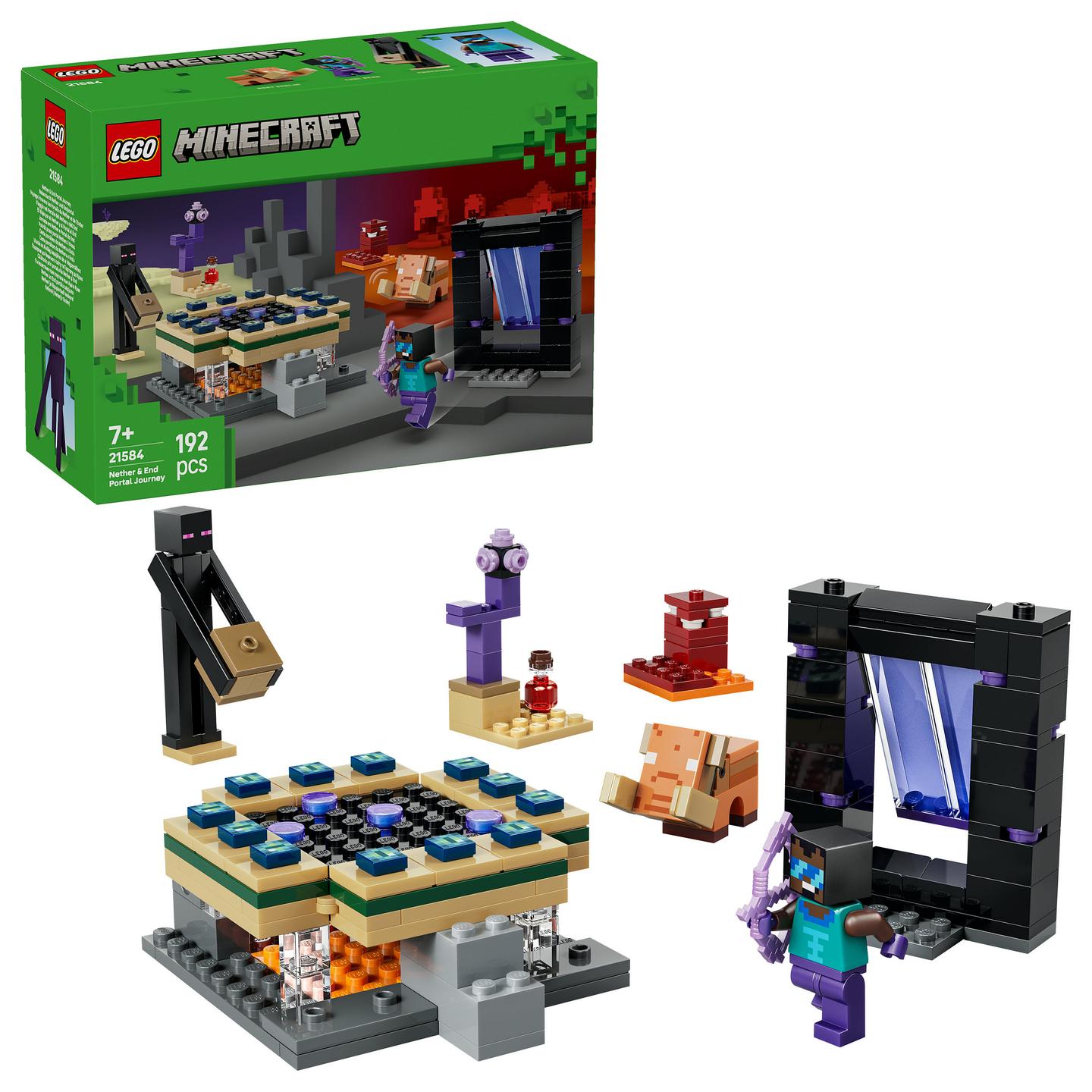 LEGO Minecraft Nether & End Portal Journey 21584 - 17
