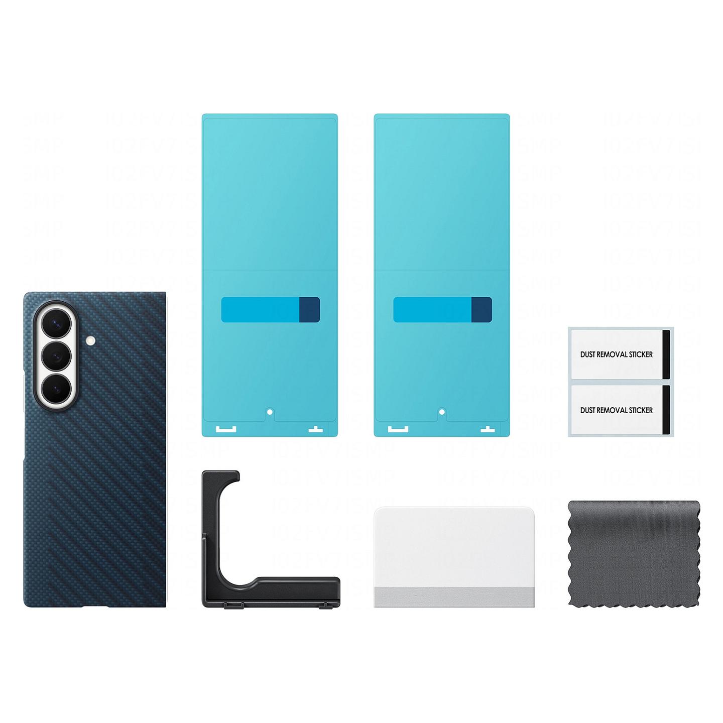 Aksesorë për telefon Samsung EF-KF976SNEGWW / Carbon Magnet Case / Galaxy Z Fold8 Ultra - Blu - 4