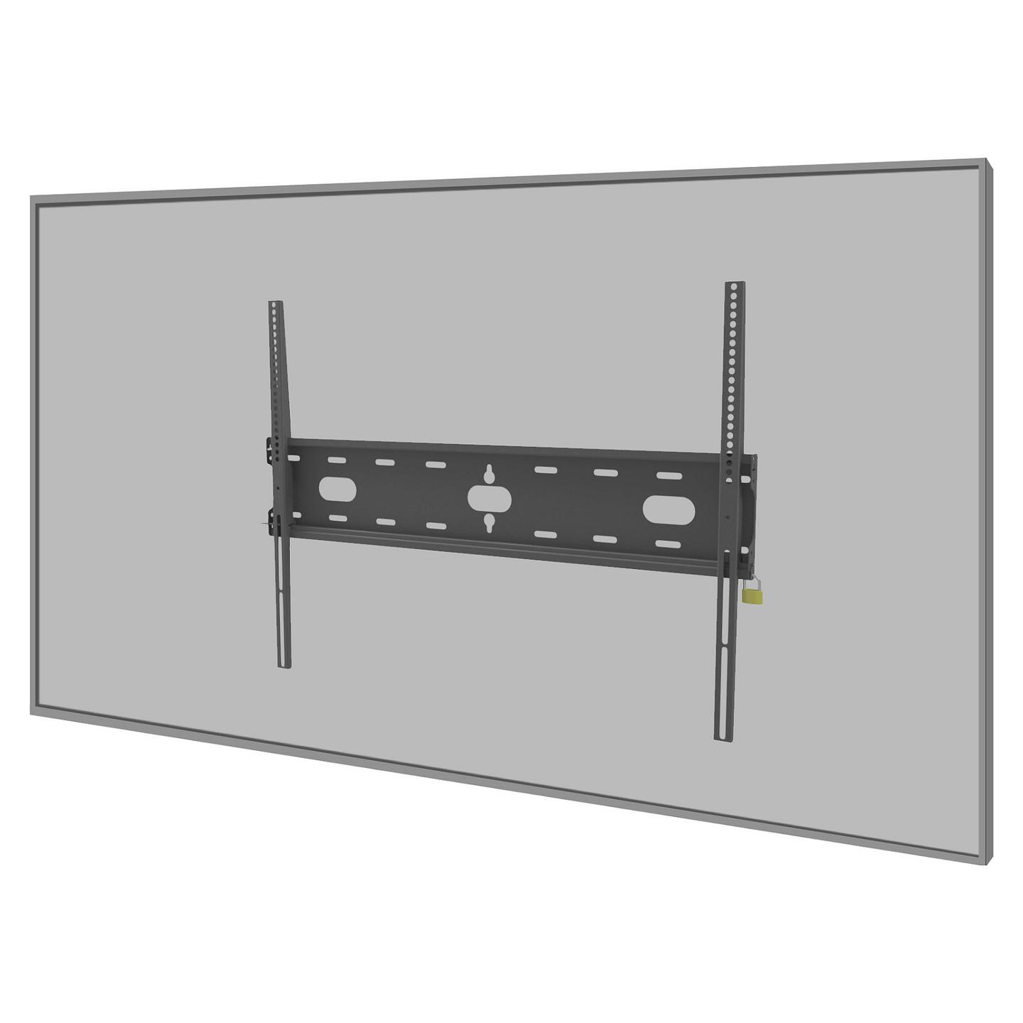 Mbajtëse për Monitor iiyama MD-WM8060 / deri 125kg / VESA 100x100–800x600 / Montim në Mur - Zezë - 5