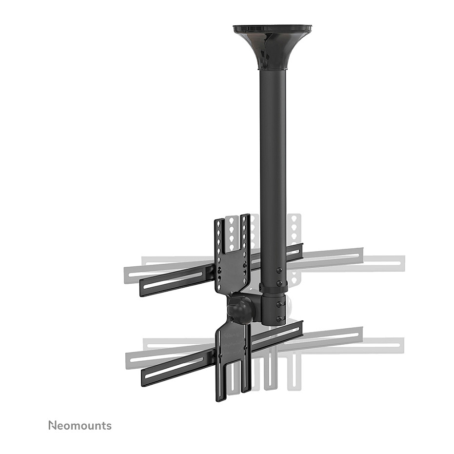 Mbajtëse për TV Neomounts FPMA-C400BLACK / 32"-60" / 35kg / VESA 200x200-600x400 / Full Motion / Tavan - Zezë - 4