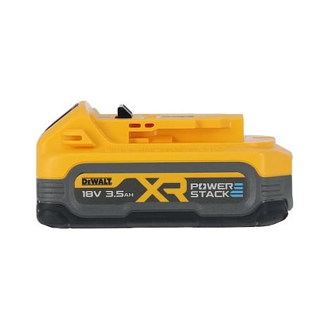 Bateri për Vegla DeWALT DCBP318-XJ, 18V, 3.5Ah, Li-Ion, XR POWERSTACK, Bazë Rezistente ndaj Goditjeve - Zezë/Verdhë - 2