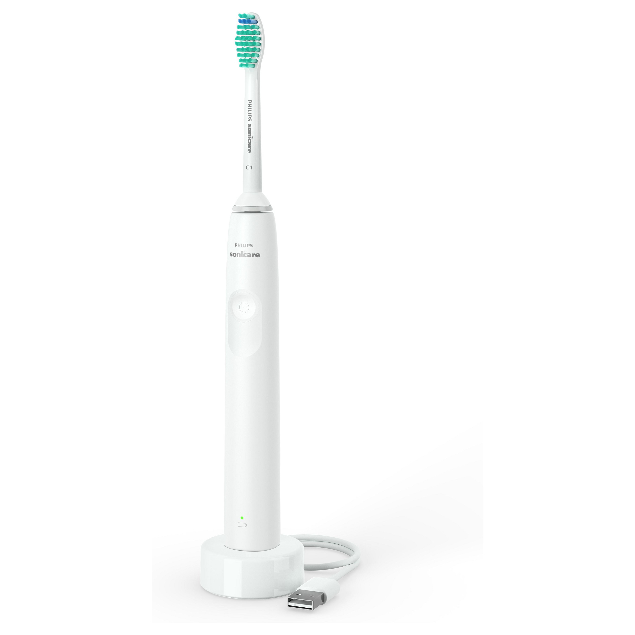 Furçë dhëmbësh elektrike Philips Sonicare 2100 Series HX3651/13 / 31.000 Lëvizje/min / SmartTimer / QuadPacer / Easy-Start / 14 Ditë – Bardhë - 2