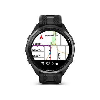 Orë e mençur Garmin Forerunner 965, 47mm, AMOLED 1.4", GPS Multi-Band, 32GB - Zezë/Hiri - 6