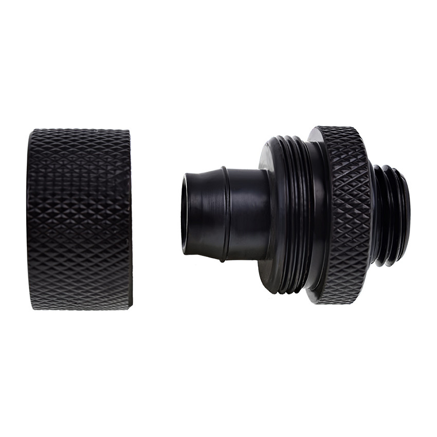 Aksesor për Ftohës Alphacool Eiszapfen / Fitting G1/4" në 16/10mm / Straight / SoftTube – Zezë - 3