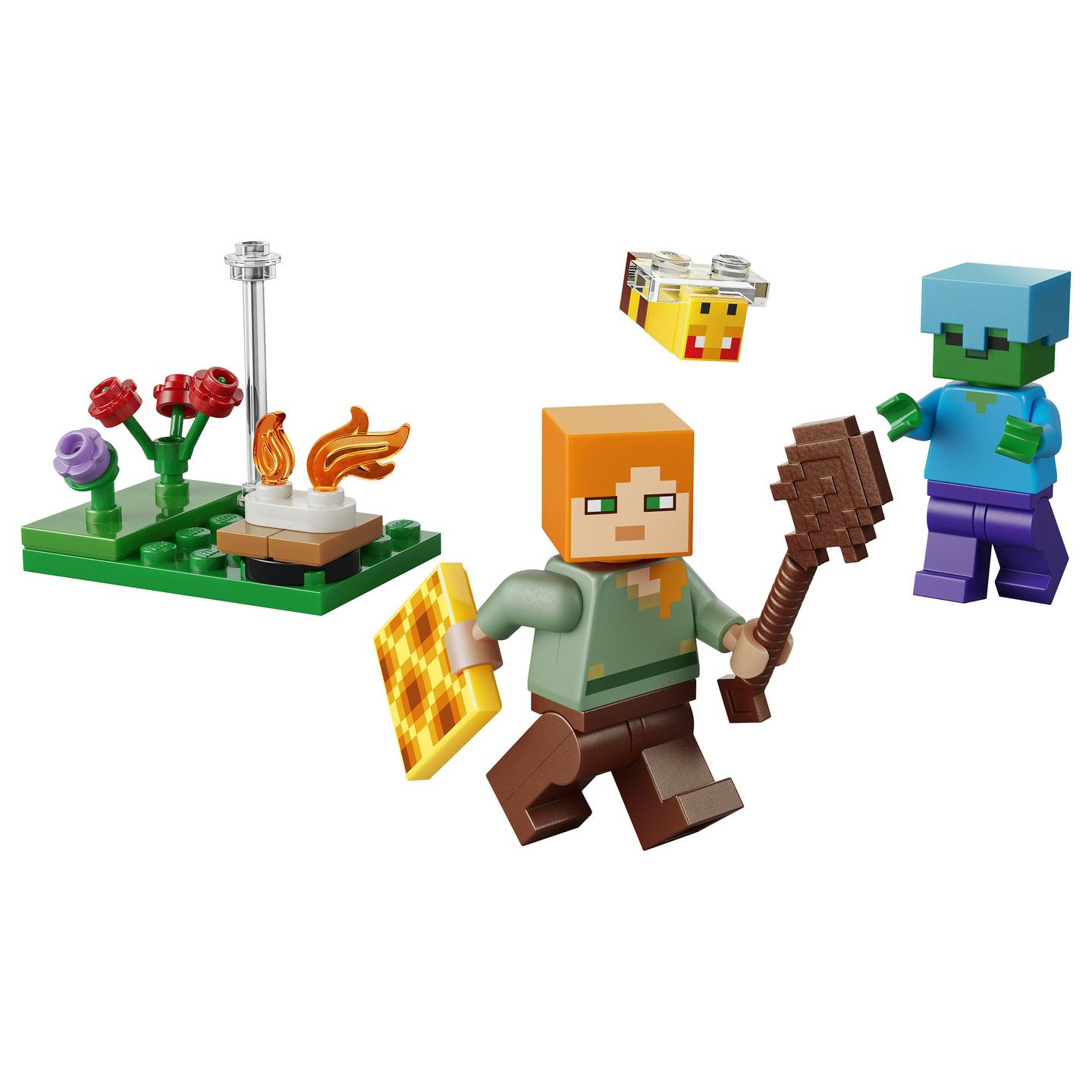 LEGO Minecraft Alex's Campfire Conflict 30732 - 2