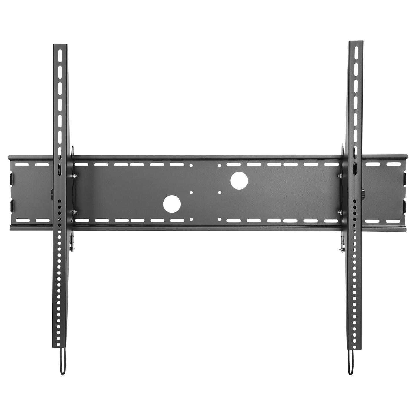 Mbajtëse Muri për TV Equip 650322 / 60"-100" / 100kg / Tilt / Curved / -15° deri +15° - Zezë - 2