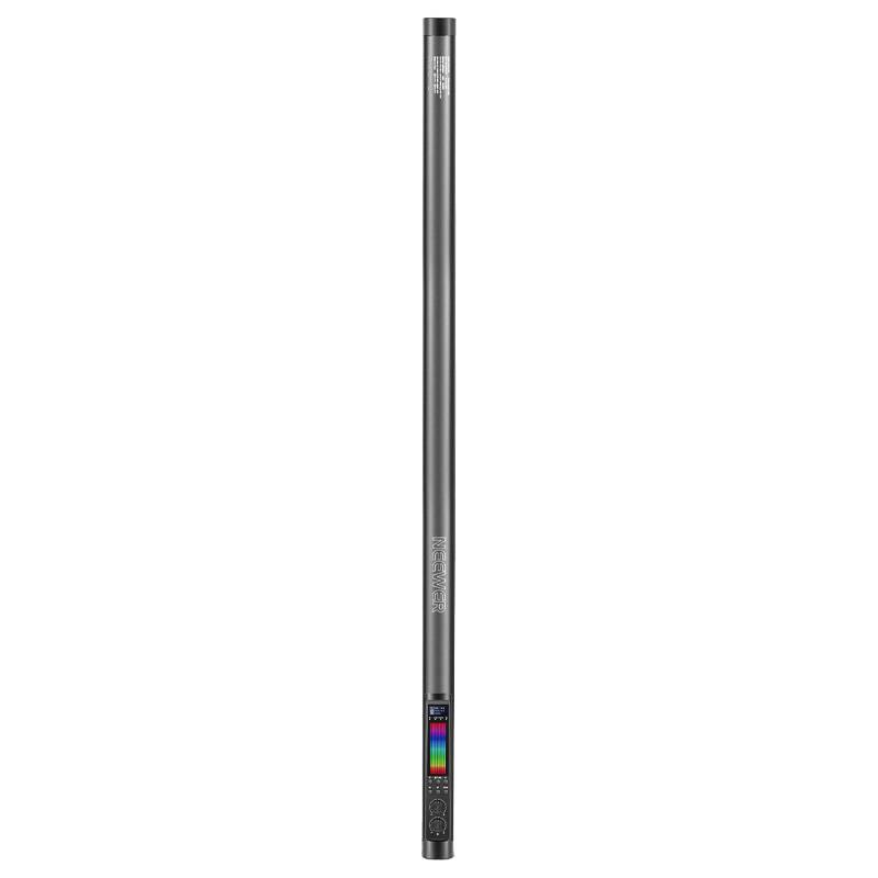 Dritë e Mençur Neewer TL120C, RGB, 42W, 2000Lux, 2500-10000K, CRI 97+, TLCI 98+, 127cm - Zezë - 2