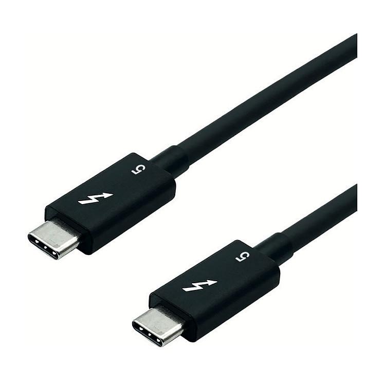 Kabllo USB ROLINE 11.02.9112 / Thunderbolt 5 / USB-C në USB-C / 80Gbps / 240W / 1m - Zezë