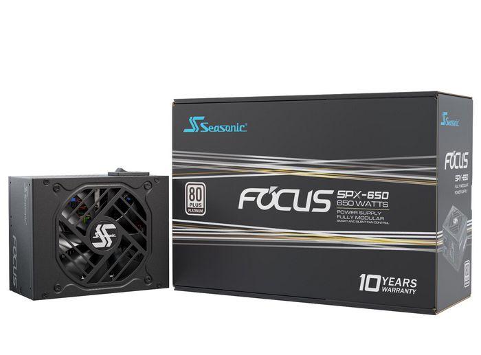Furnizues Energjie Seasonic FOCUS SPX-650, 650W, 80+ Platinum, SFX, Full Modular, 92mm - Zezë