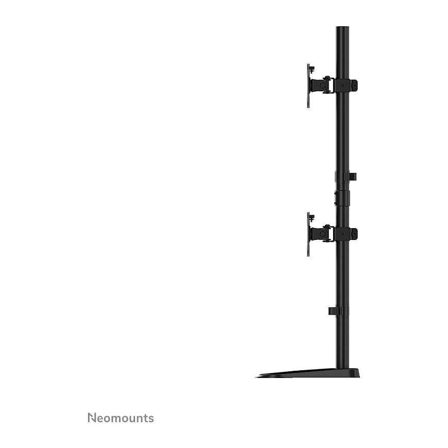 Mbajtëse për Monitor Neomounts FPMA-D550DDVBLACK / 2 Monitorë / 10–32" / deri 6kg për Monitor / VESA 75x75 & 100x100 / Rotacion 360° / Lartësi e Rregullueshme - Zezë - 11