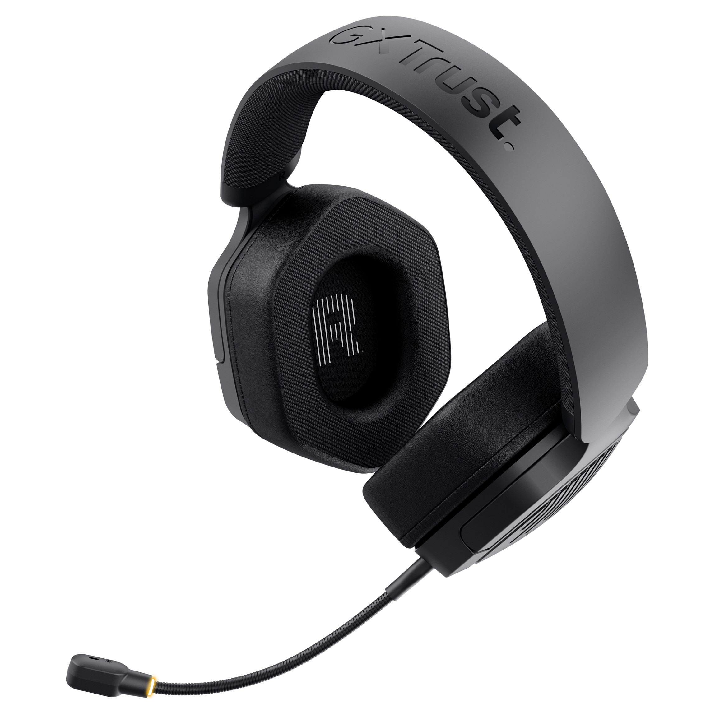 Kufje Gaming Trust GXT 493 Carus / Wireless / Over-Ear / 50 mm / 70 orë / Mikrofon – Zezë - 4